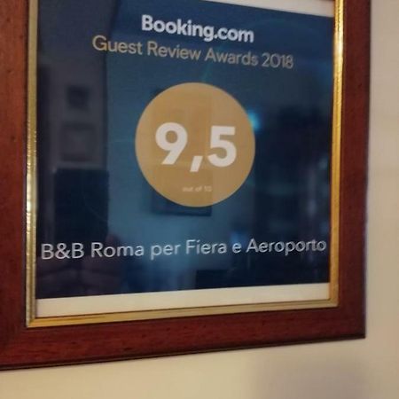 B&B Roma Per Fiera E Aeroporto 폰테 갈레리아 외부 사진